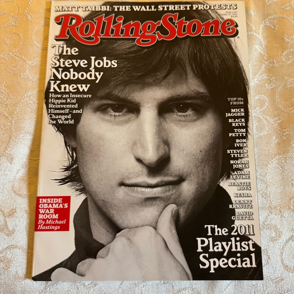 Rolling Stone Magazine Issue 1142 October 27, 2011 Steve Jobs